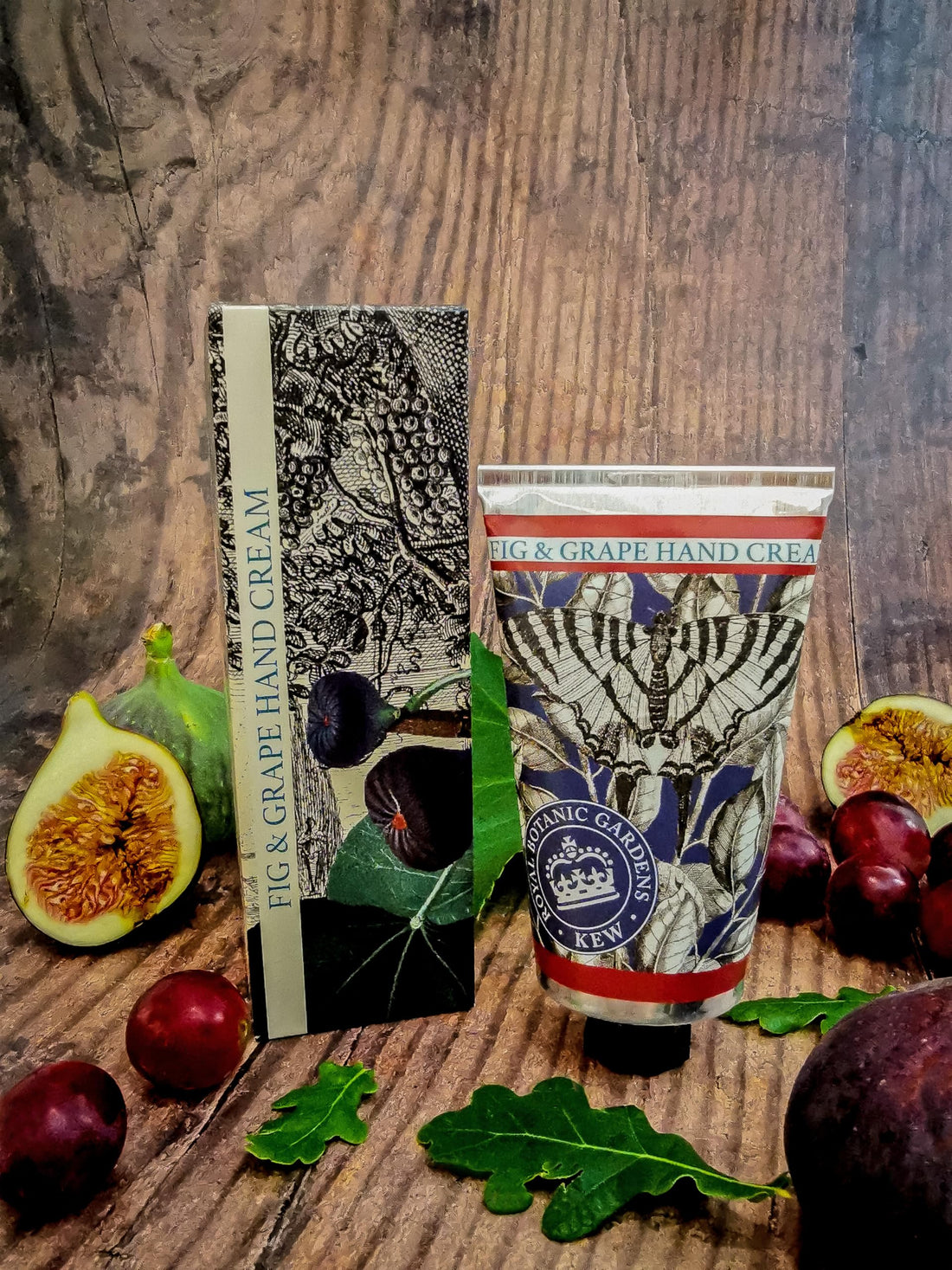 Royal Botanical Gardens, Kew Fig & Grape Hand Cream, 75mls