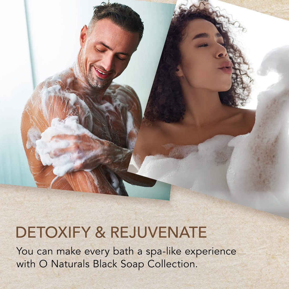 O Naturals 6-Piece Black Soap Bar Collection. 100% Natural. Organic Ingredients. Helps Treat Acne, Repairs Skin, Moisturizes, Deep Cleanse, Luxurious. Face & Body Women & Men. Triple Milled, Vegan 4oz