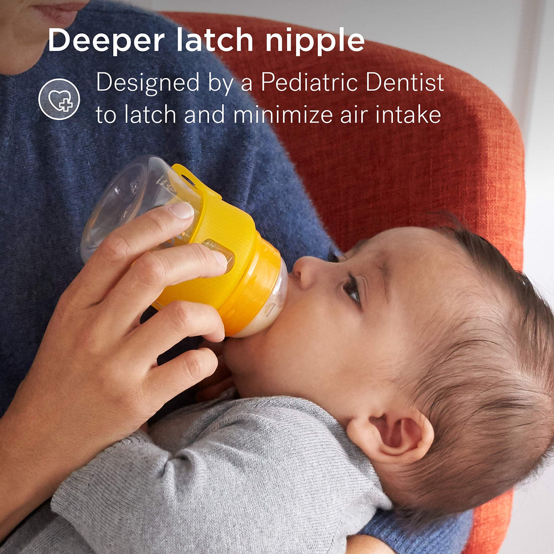 Smilo Anti-Colic Bottle Nipple, Newborn Flow 0M+, Stage 0 Suitable from Birth to 2 Months, Smooth Flow Anti-Colic (Pack of 6)