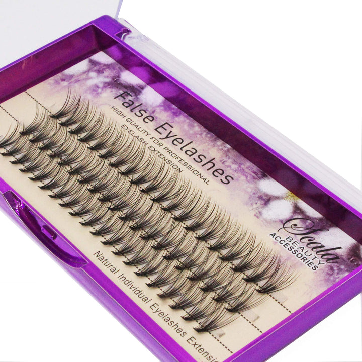 Dedila 10Mm: Scala Brand Beauty Natural Long 20 Root 0.07 C Curl 3D Profession Individual Eyelashes Extension Soft Black Fake False Eye Lashes Tools (10Mm)
