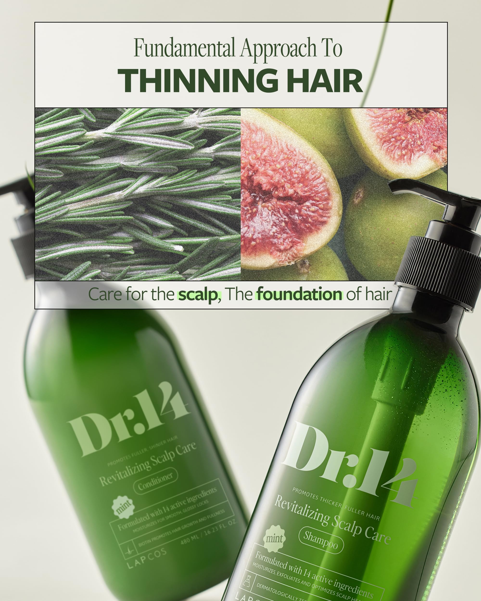 LAPCOS DR.14 REVITALIZING SCALP CARE SHAMPOO