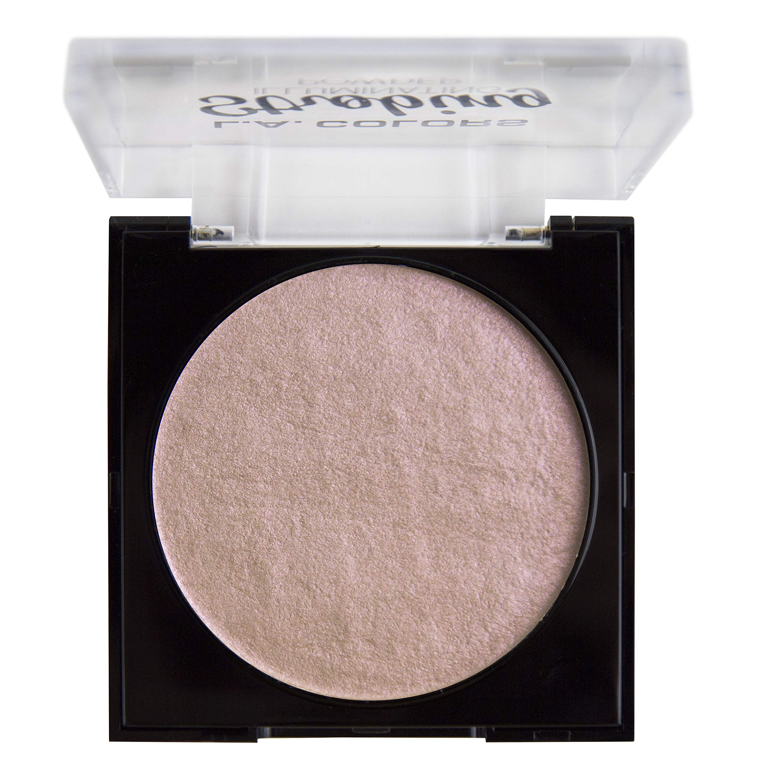L.A Colors Strobing Illuminating Powder, Flashing Pink, 6.5g