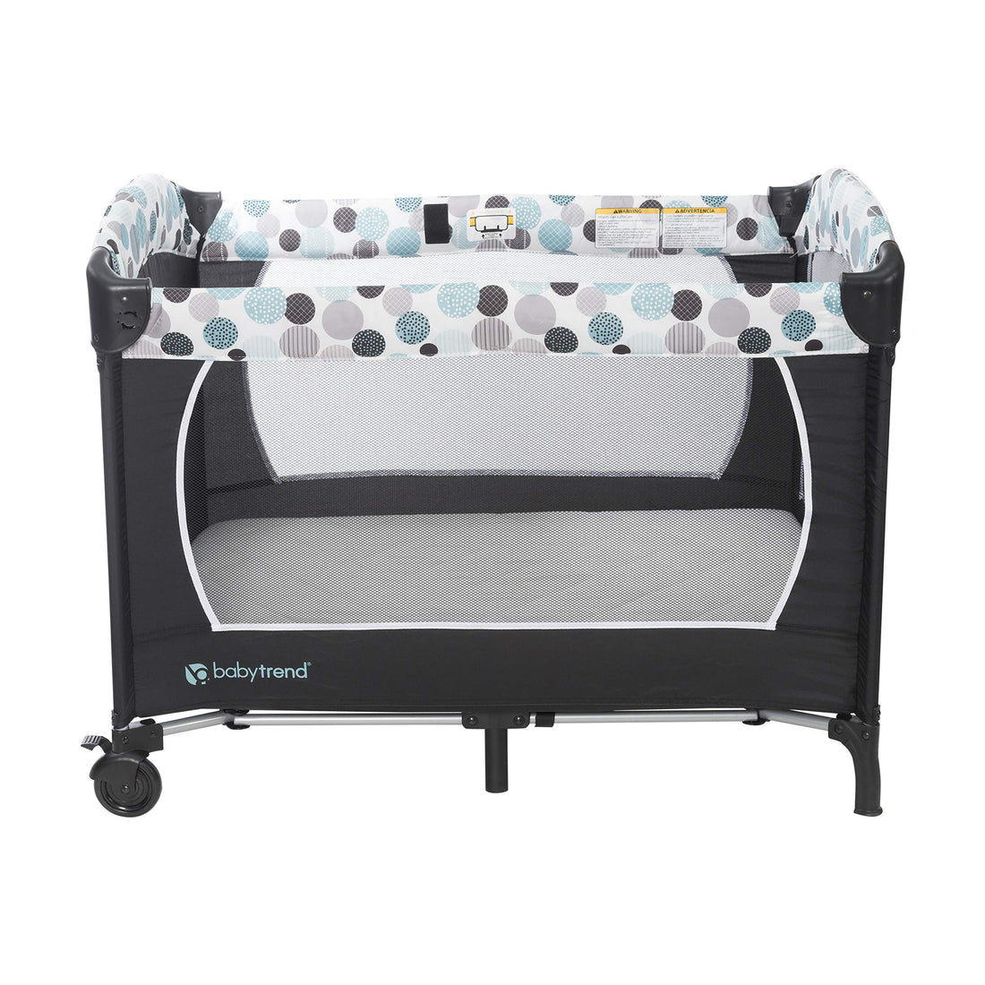 Gray Pack 'n Play Quilted Mattress Sheet - Ultra-Soft, Comfortable Portable Crib Mattress Sheet for Boys & Girls; Playpen or Mini Crib Fitted Sheet with Quilted Top