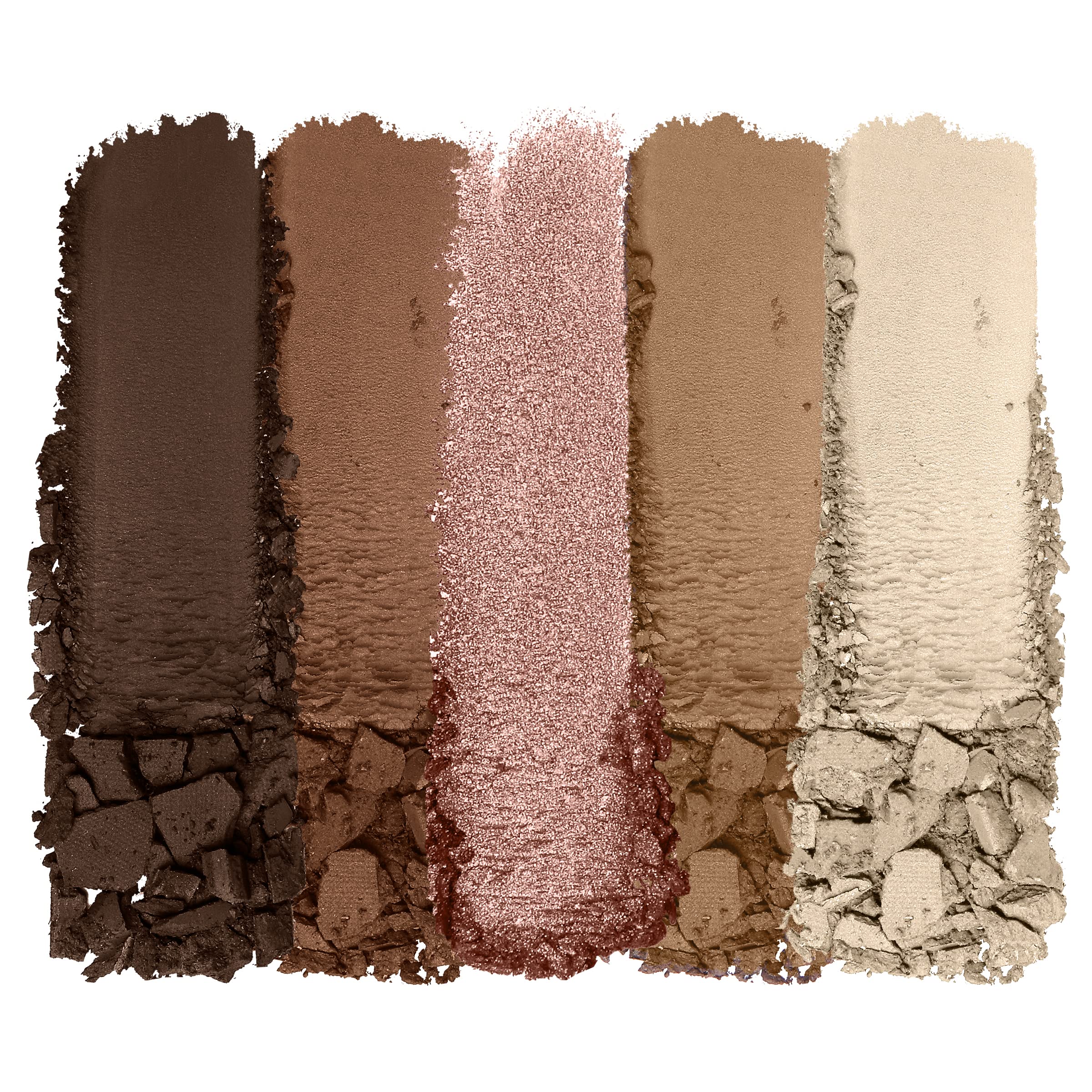 wet n wild Color Icon Eyeshadow Makeup 5 Pan Palette, Matte, Shimmer, Metallic, Long Wearing, Rich Buttery Pigment, Cruelty Free - Walking On Eggshells