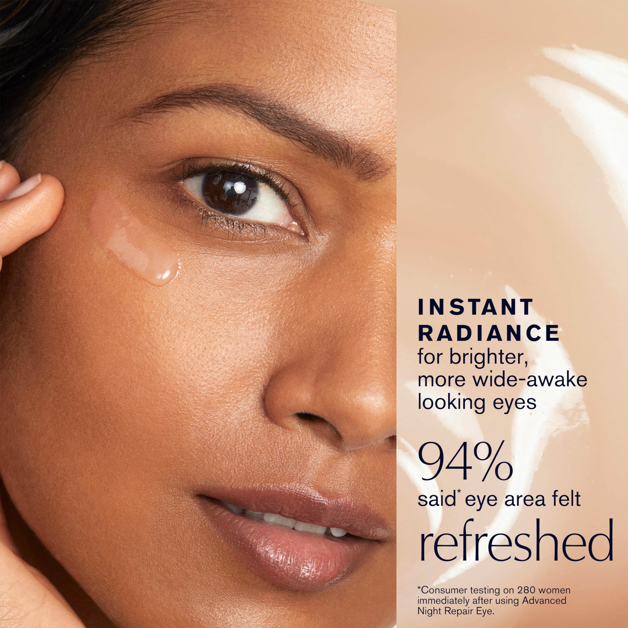 Estee Lauder Advanced Night Repair Eye Gel-Cream for Dark Circles -  Travel Size, 0.17 Fl Oz