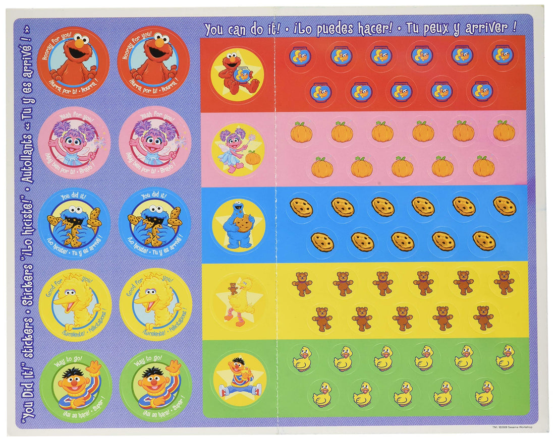 Ginsey Sesame Street Potty Training Rewards Kit, Promote Good Potty Habits