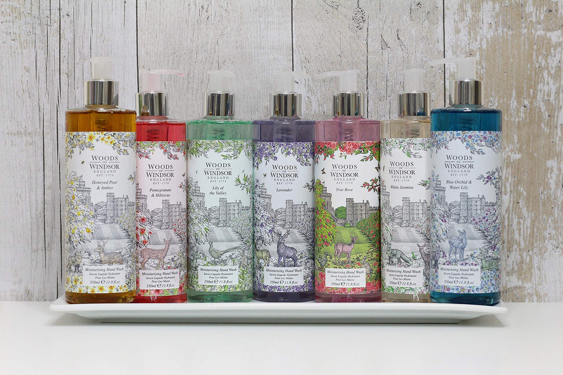 Woods Of Windsor Pomegranate & Hibiscus Moisturising Hand Wash 350ml/11.8oz