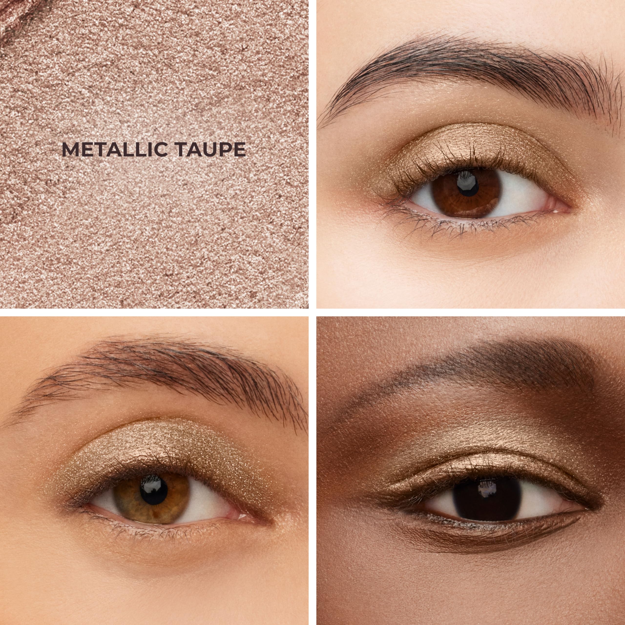 Laura Mercier Caviar Stick Cream Eyeshadow: Shimmer Finish, 24HR Wear, Long Lasting, Rich Color, Easily Blendable and Buildable, Waterproof, Hyaluronic Acid Infused, Metallic Taupe