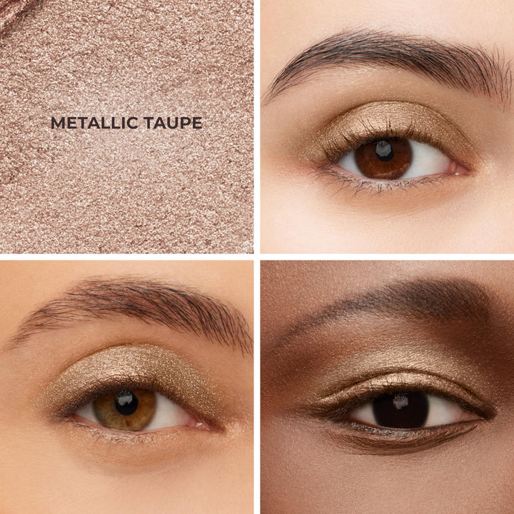 Laura Mercier Caviar Stick Cream Eyeshadow: Shimmer Finish, 24HR Wear, Long Lasting, Rich Color, Easily Blendable and Buildable, Waterproof, Hyaluronic Acid Infused, Metallic Taupe