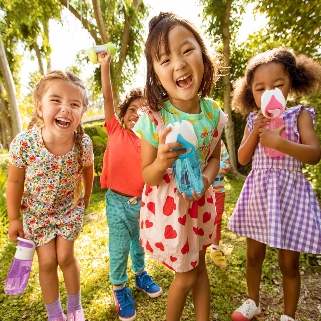 Munchkin® Flip & Go™ Toddler Sippy Cup with Straw, 12 Ounce, Ultra Durable Tritan Material, Pink