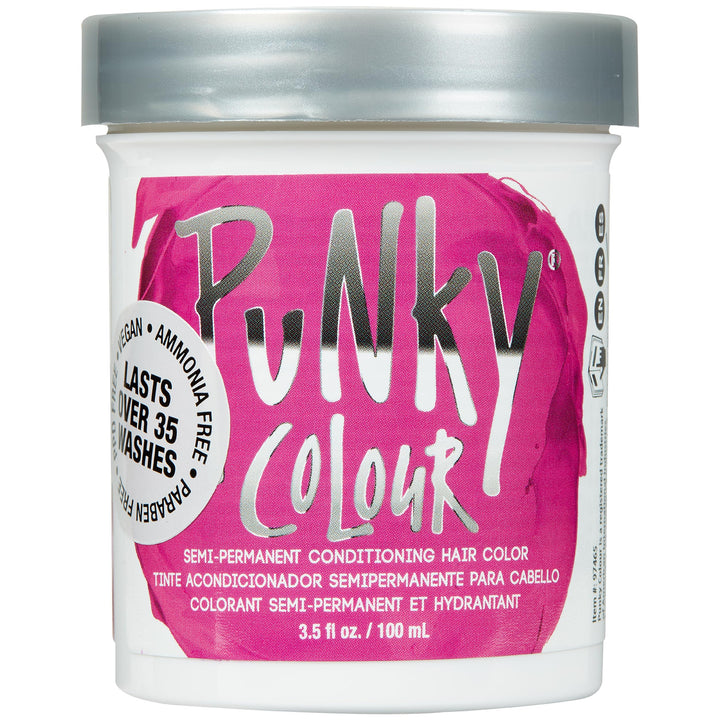 Punky Jerome Russell Semi Permanent Hair Color Conditioning, 100Ml - Flamingo Pink (Pack Of 1)