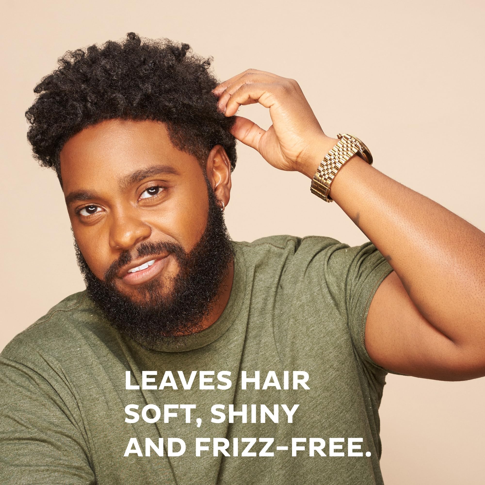 Scotch Porter Curls & Waves Hair Conditioner for Men | Strengthens, Softens & Prevents Frizz | Free of Parabens, Sulfates & Silicones | Vegan | 13oz Bottle