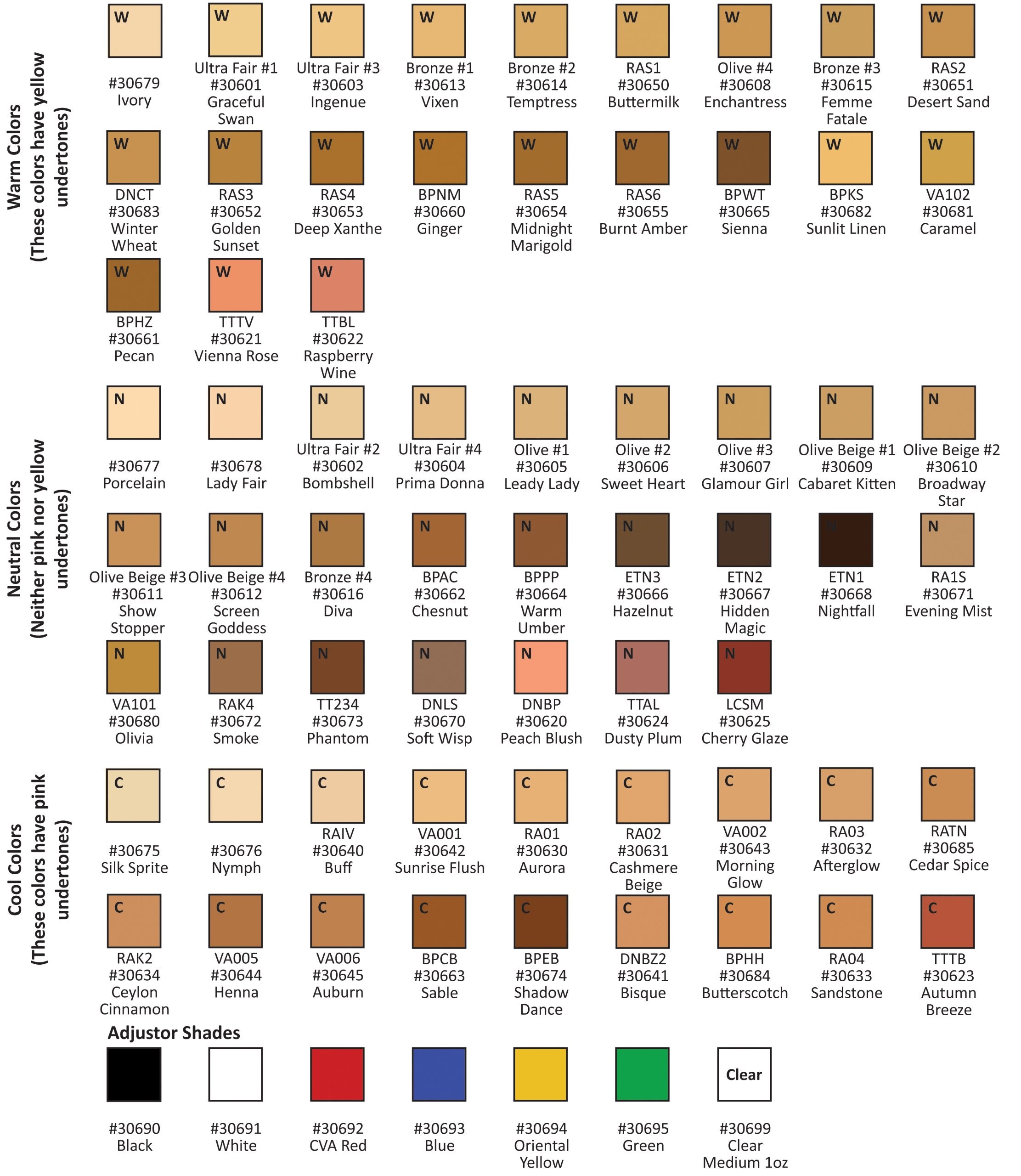 Graftobian GlamAire AirBrush Makeup 1oz Silk Sprite (C) AD