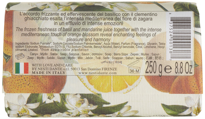 Nesti Dante Dolce Vivere Capri Bar Soap 250 Grams