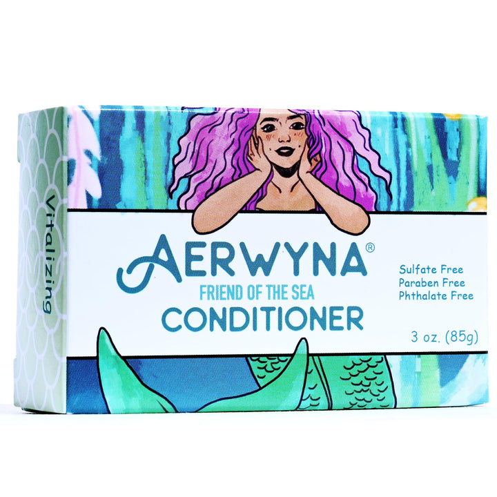 AERWYNA Solid Conditioner with Panthenol & Rice Protein