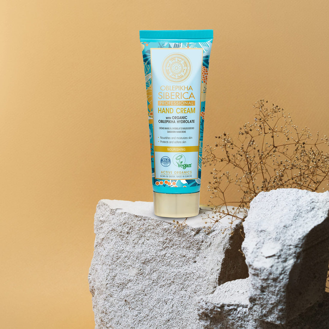 Natura Siberica Active Organic Sea Buckthorn Hand Cream, 75 Ml