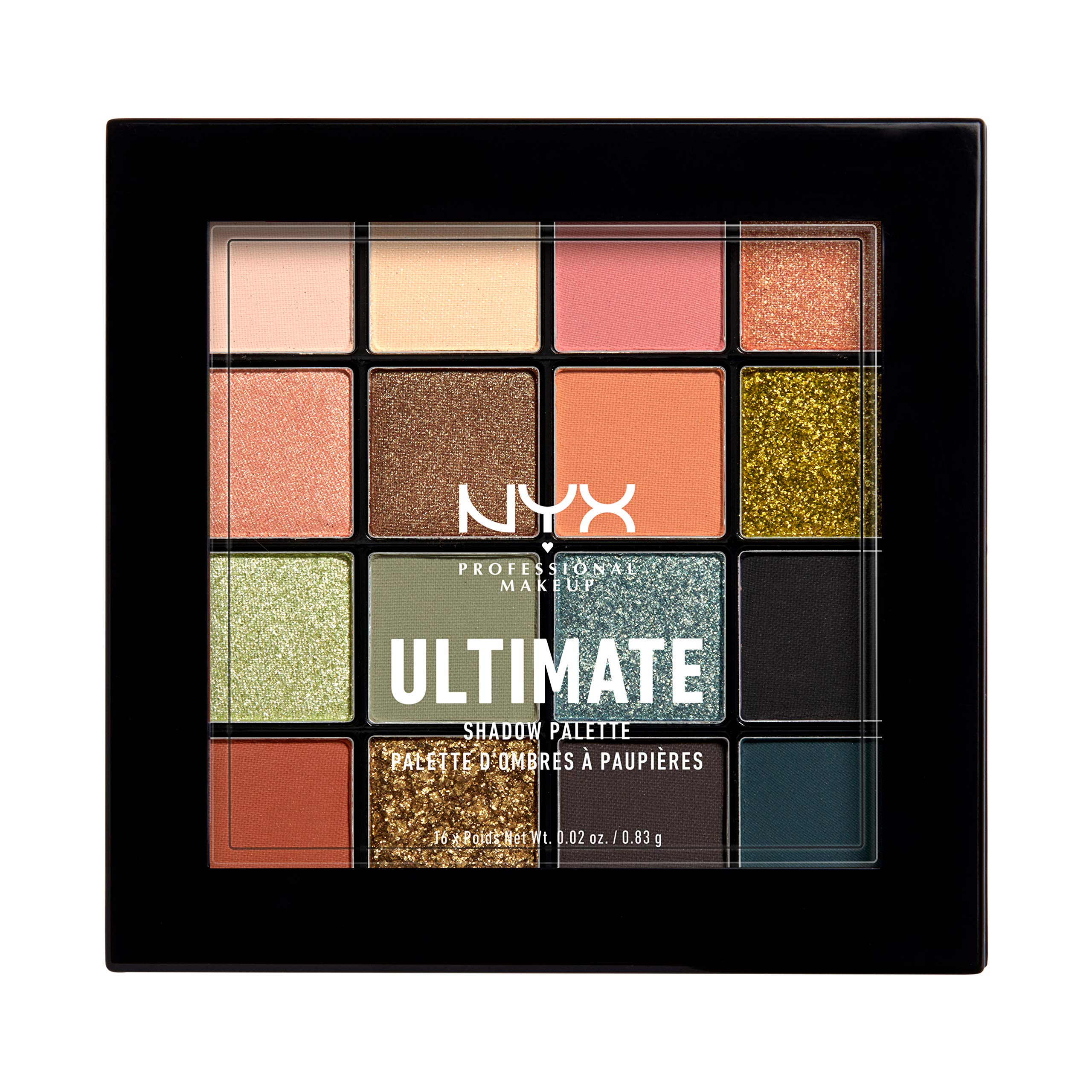 NYX PROFESSIONAL MAKEUP Ultimate Shadow Palette, Eyeshadow Palette, Utopia