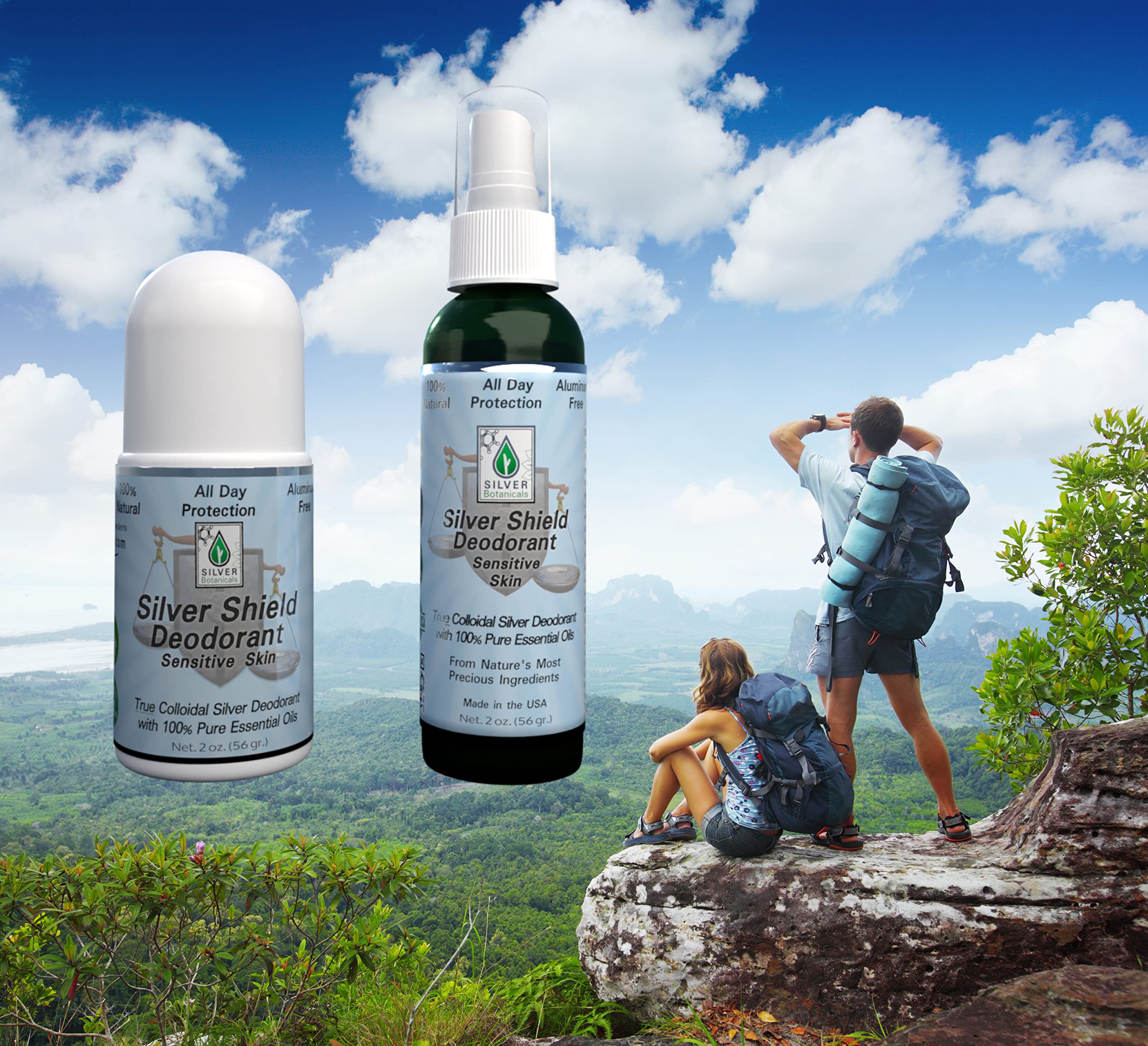 Silver Shield Deodorant 2 X Refill Sensitive Skin Formula