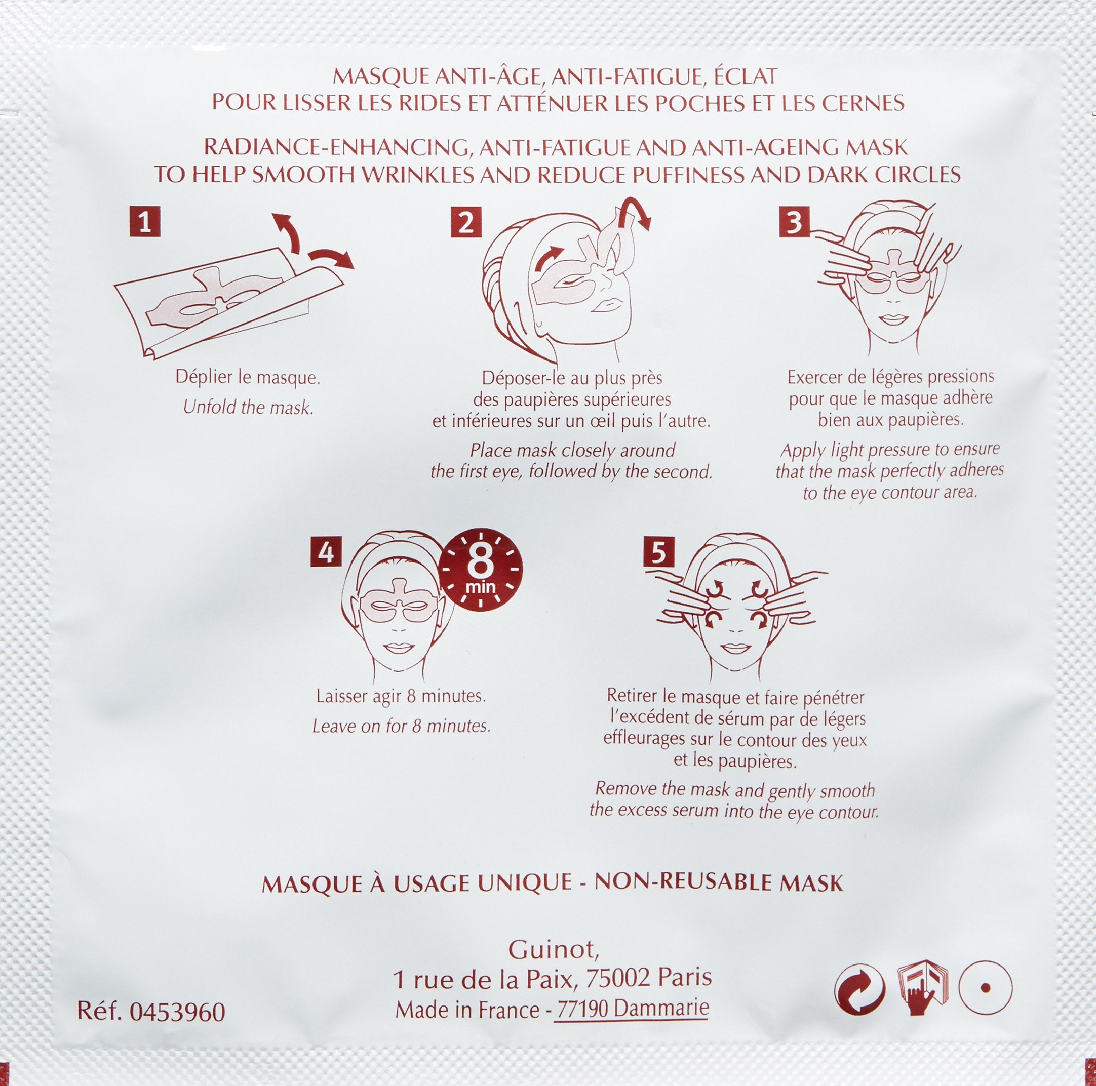 Guinot Age Logic Eye Mask
