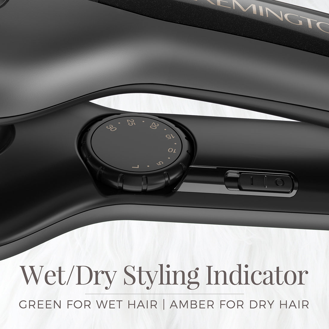 Remington S7280 Wet 2 Waves Hair Waver 2 Inch,Brown