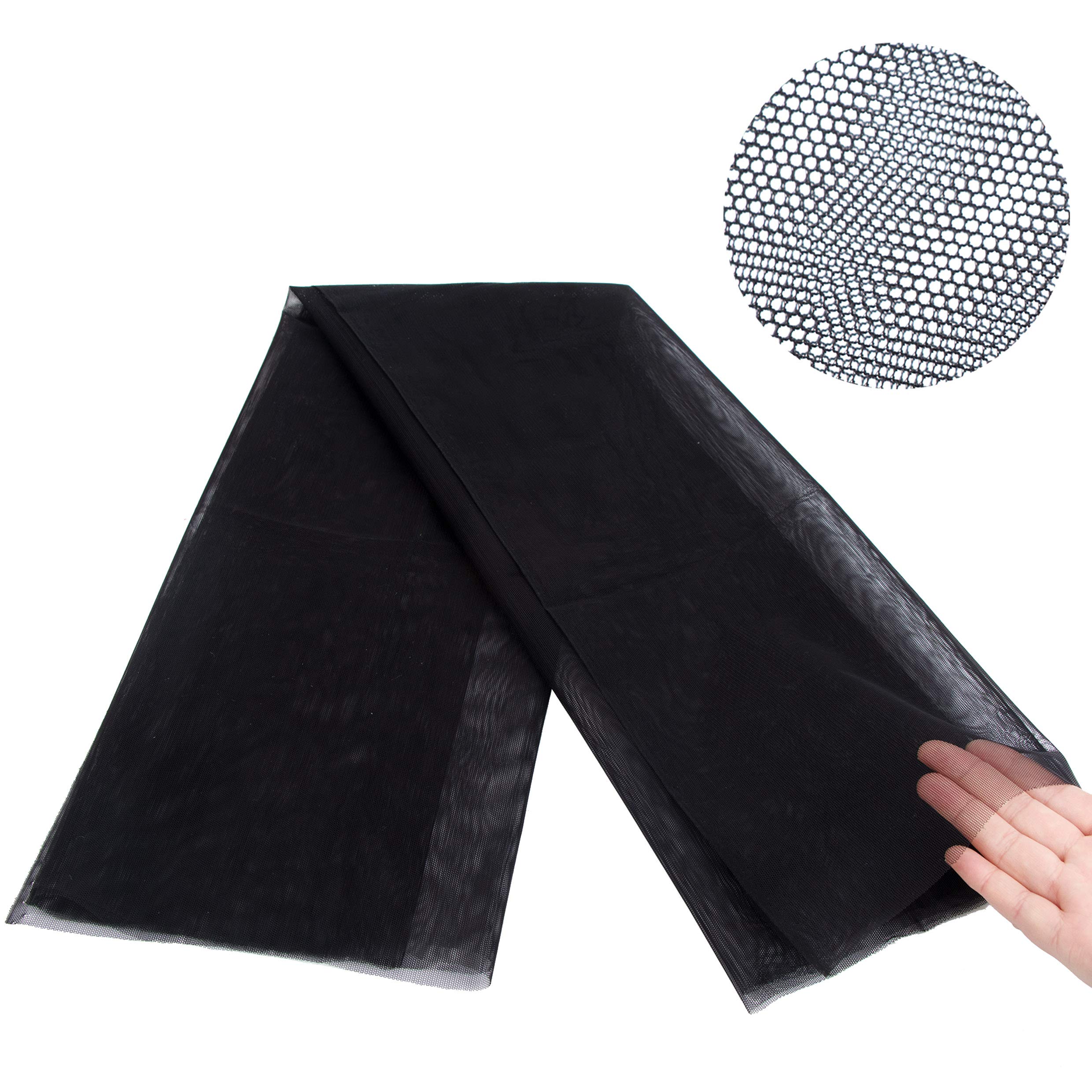 1 Yard, Blonde: GEX Swiss Lace Net for Making Lace Wig- 1 Yard (36x40), Blonde Color