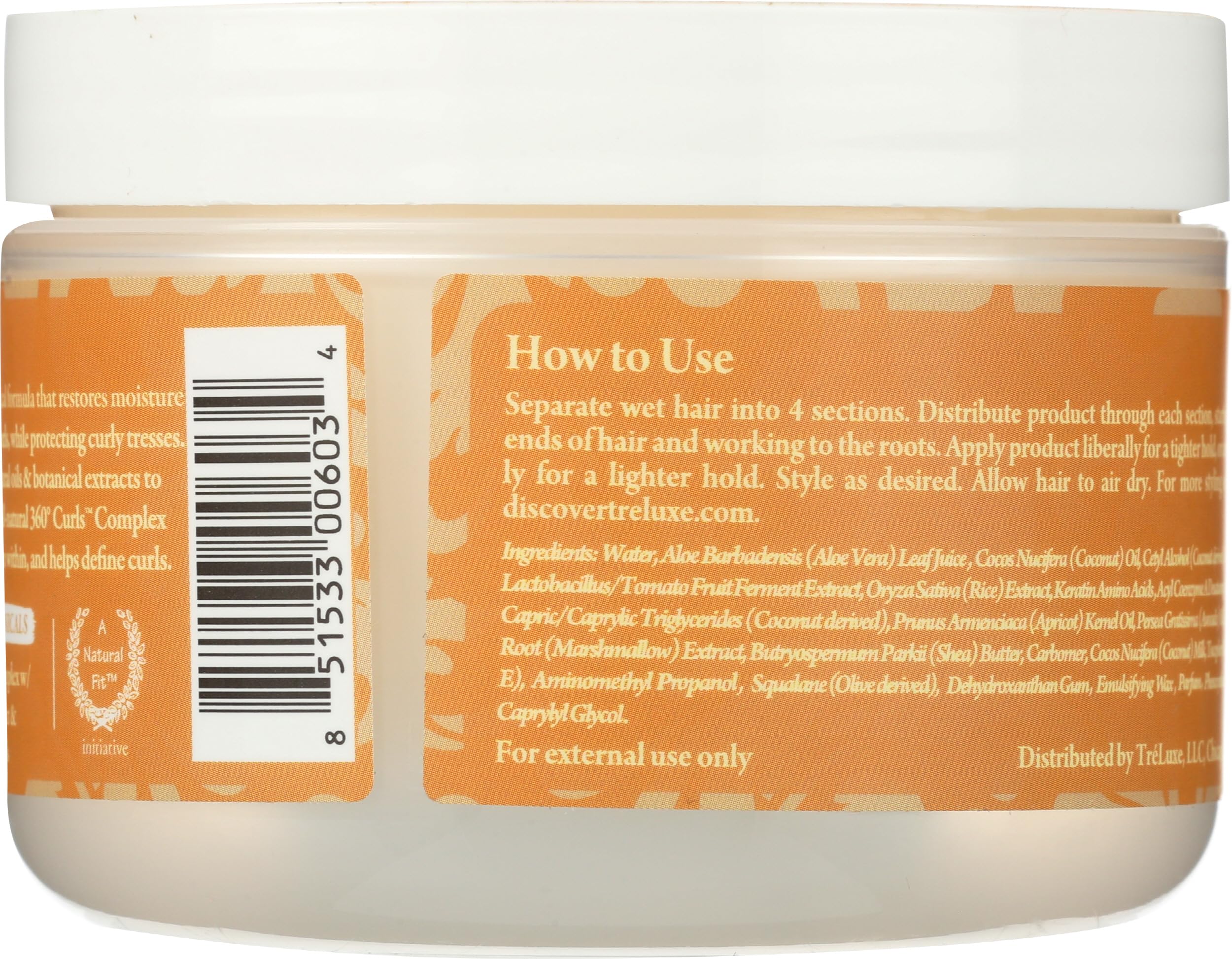 Treluxe, Styling Creme Curl Supreme 8 Ounce, 8 Ounce