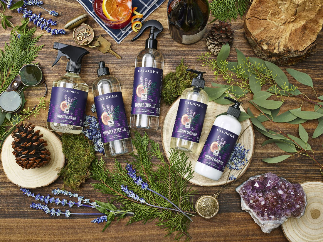 Caldrea Hand Lotion, Lavender Cedar Leaf, 10.8 Ounce