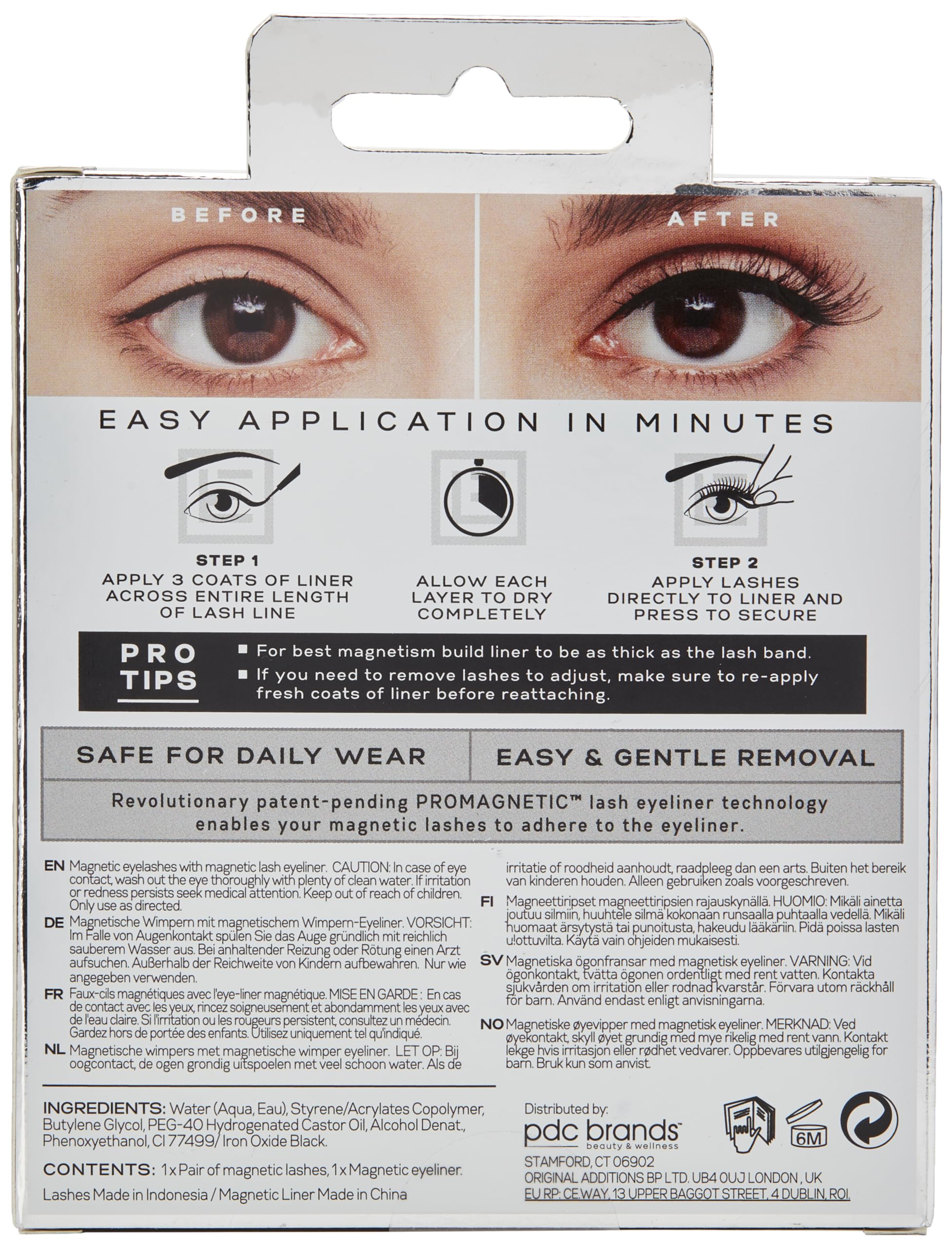 Eylure ProMagnetic Eyeliner & Lash System Natural Fiber Fluttery Light No. 117