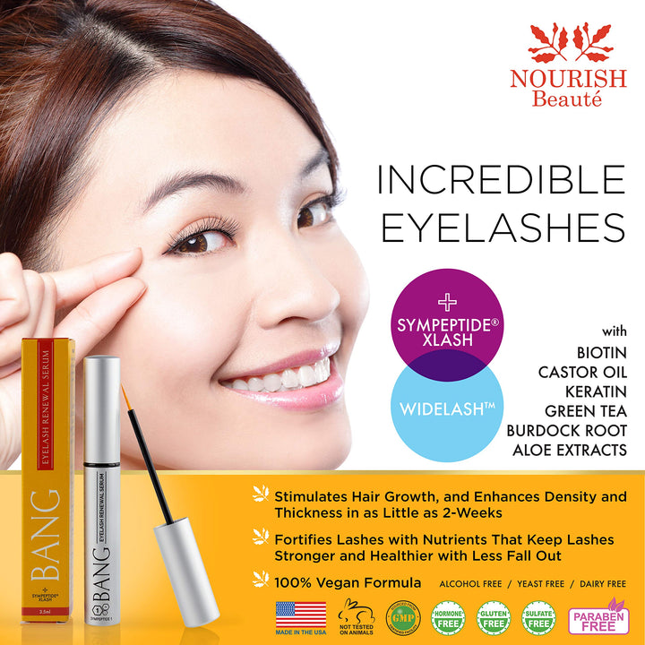 Bang Eyelash Enhancer Growth Serum â€“ Eye Lash Growing Serum â€“ New, Improved and Reformulated