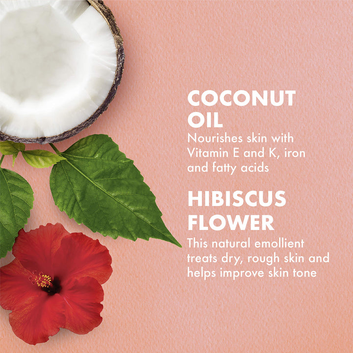 SheaMoisture Body Butter Body Lotion for Dry Skin Coconut & Hibiscus with Shea Butter 6 oz