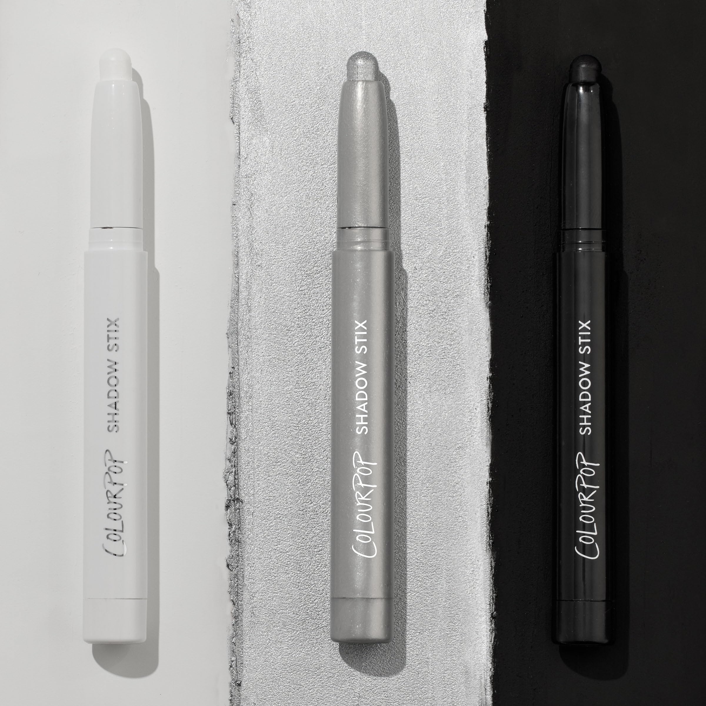 ColourPop Shadow Stix - Cream Eyeshadow Stick with Long-Lasting Color - Multi-Use Cream Makeup with a Built-In Sharpener & Precise Tip for Easy Application - Midnight Hour (0.05 oz)