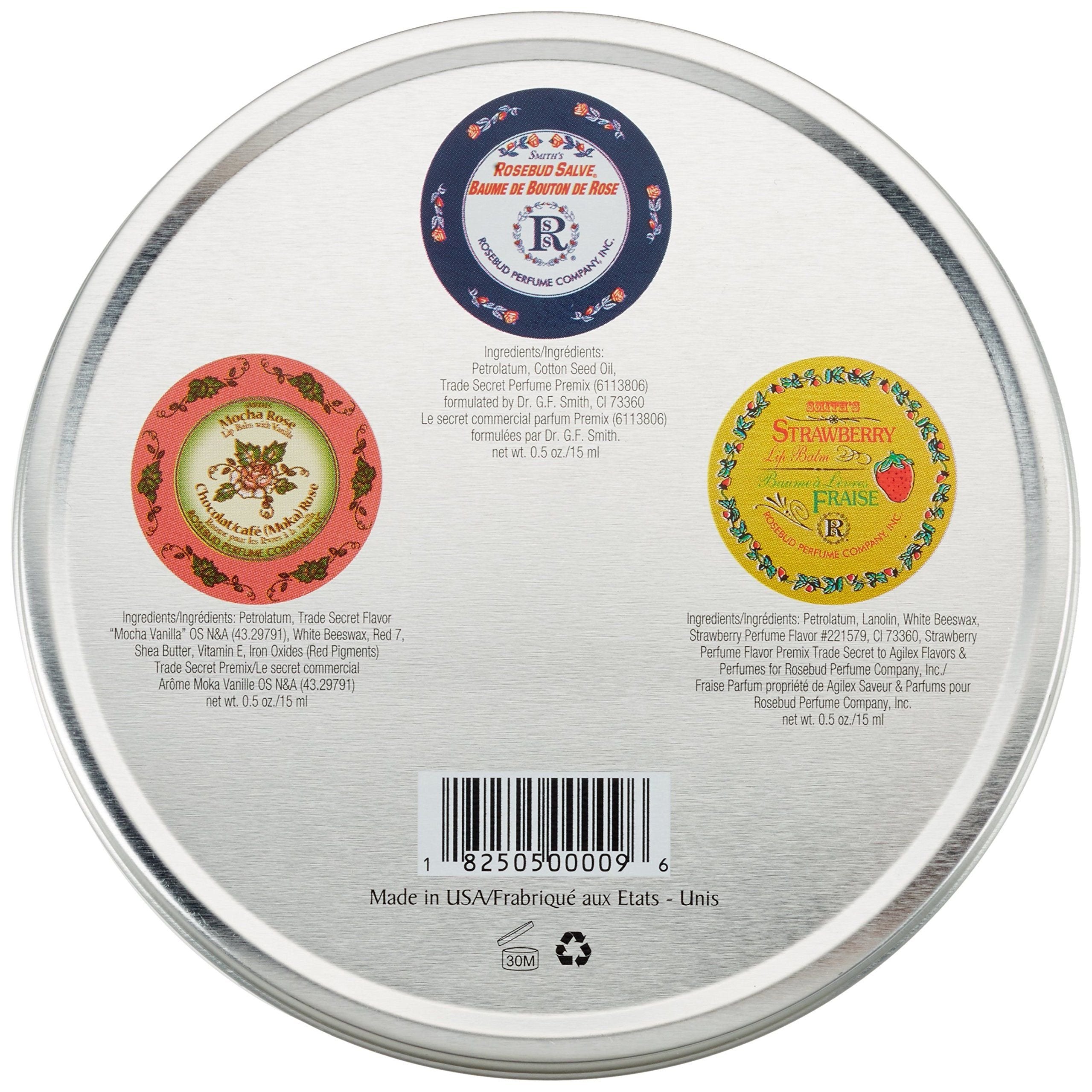 Rosebud Medley of Lip Balm Tubes, 2.4 Ounce