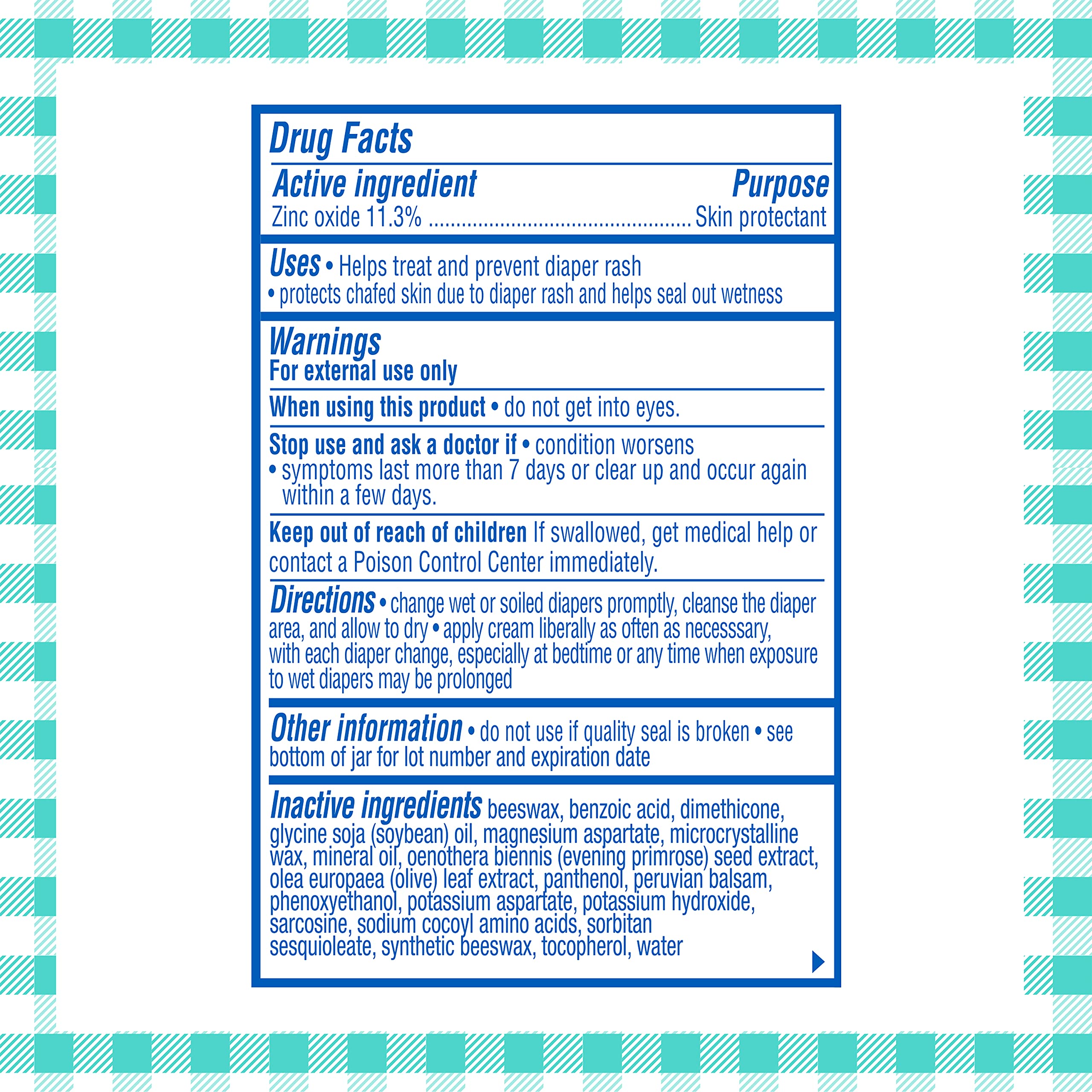 Balmex Diaper Rash Cream 4 Oz. 2 Pack