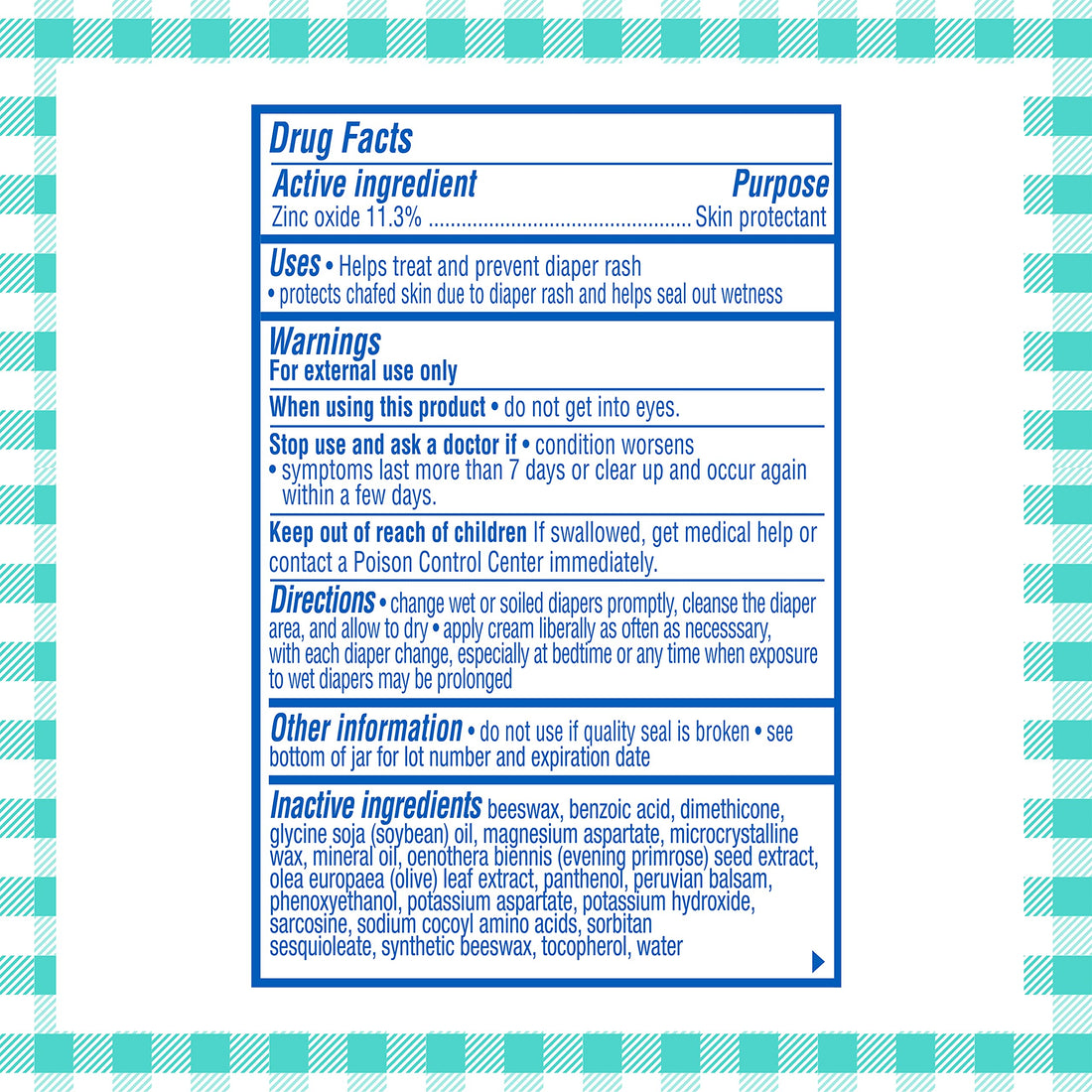 Balmex Diaper Rash Cream 4 Oz. 2 Pack