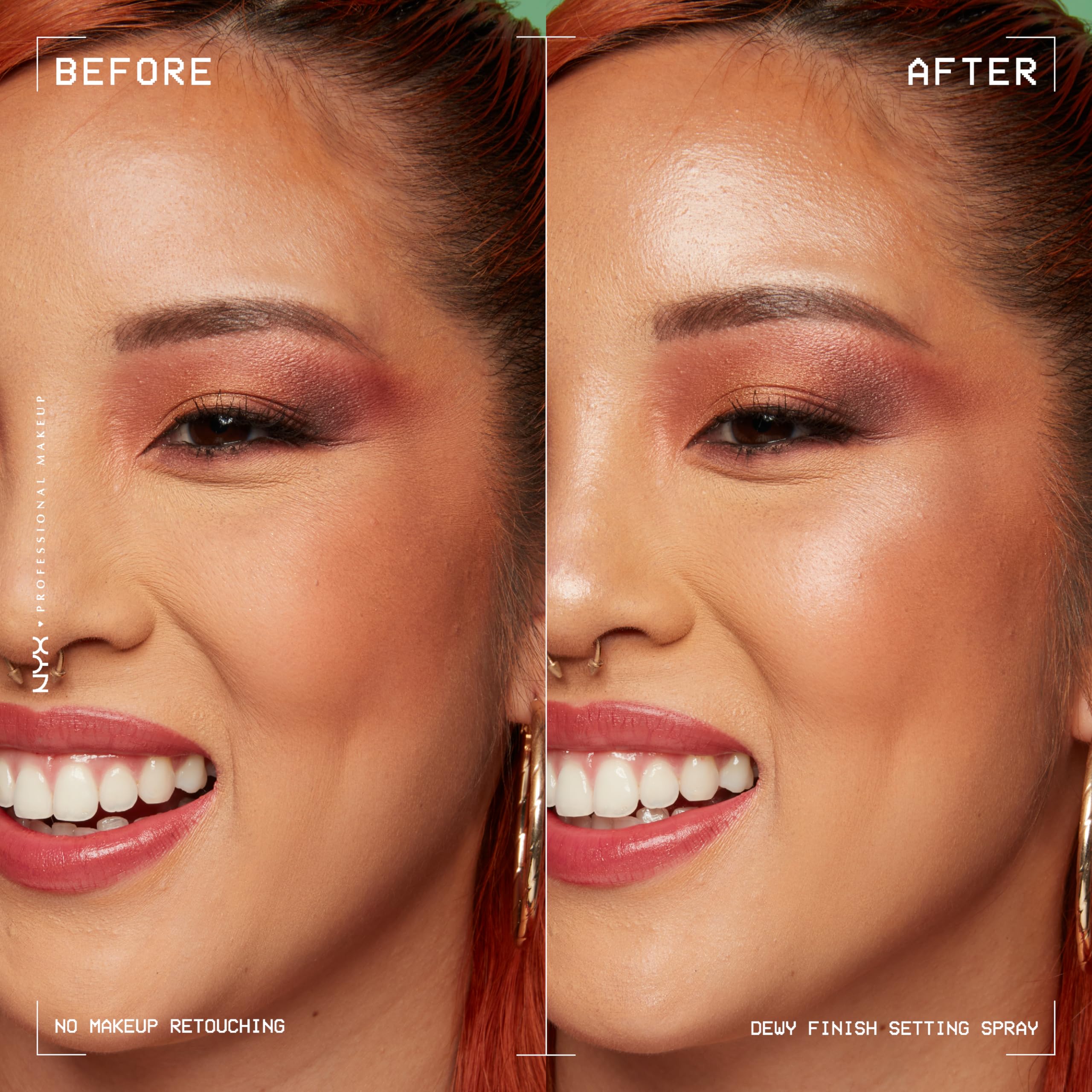 NYX PROFESSIONAL MAKEUP Makeup Setting Spray - Dewy Finish JUMBO Size, Long-Lasting Vegan Formula