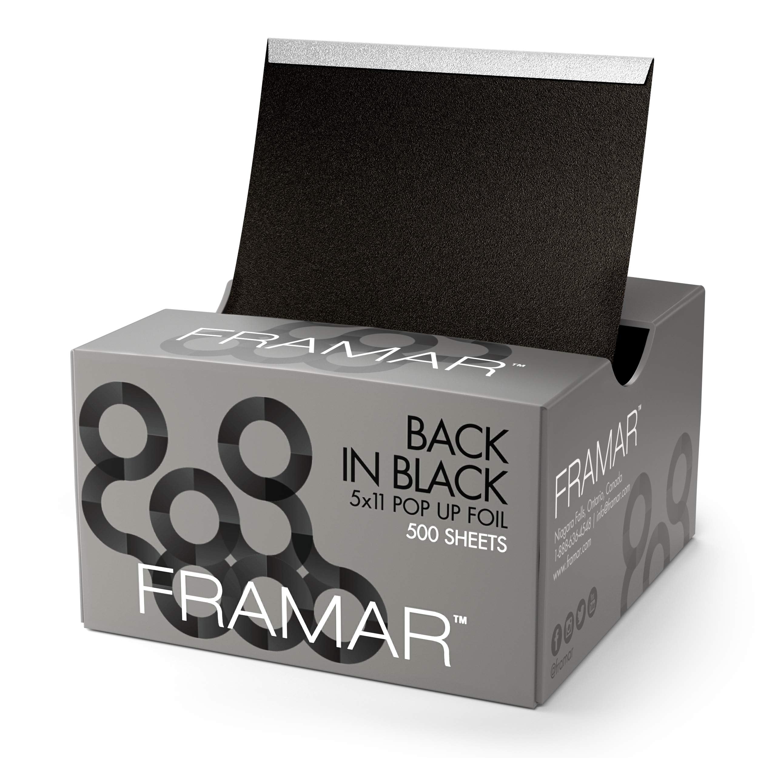 Framar Framar Back In Black Pop Up Foil - 500 Sheets