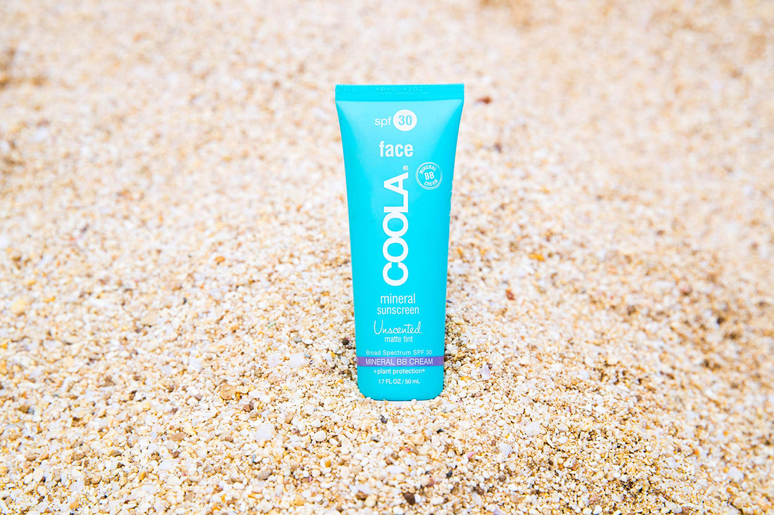 COOLA Organic Mineral Matte Tinted Sunscreen SPF 30 Sunblock, Dermatologist Tested Skin Care for Daily Protection, Vegan and Gluten Free, Fragrance Free, 1.7 Fl Oz