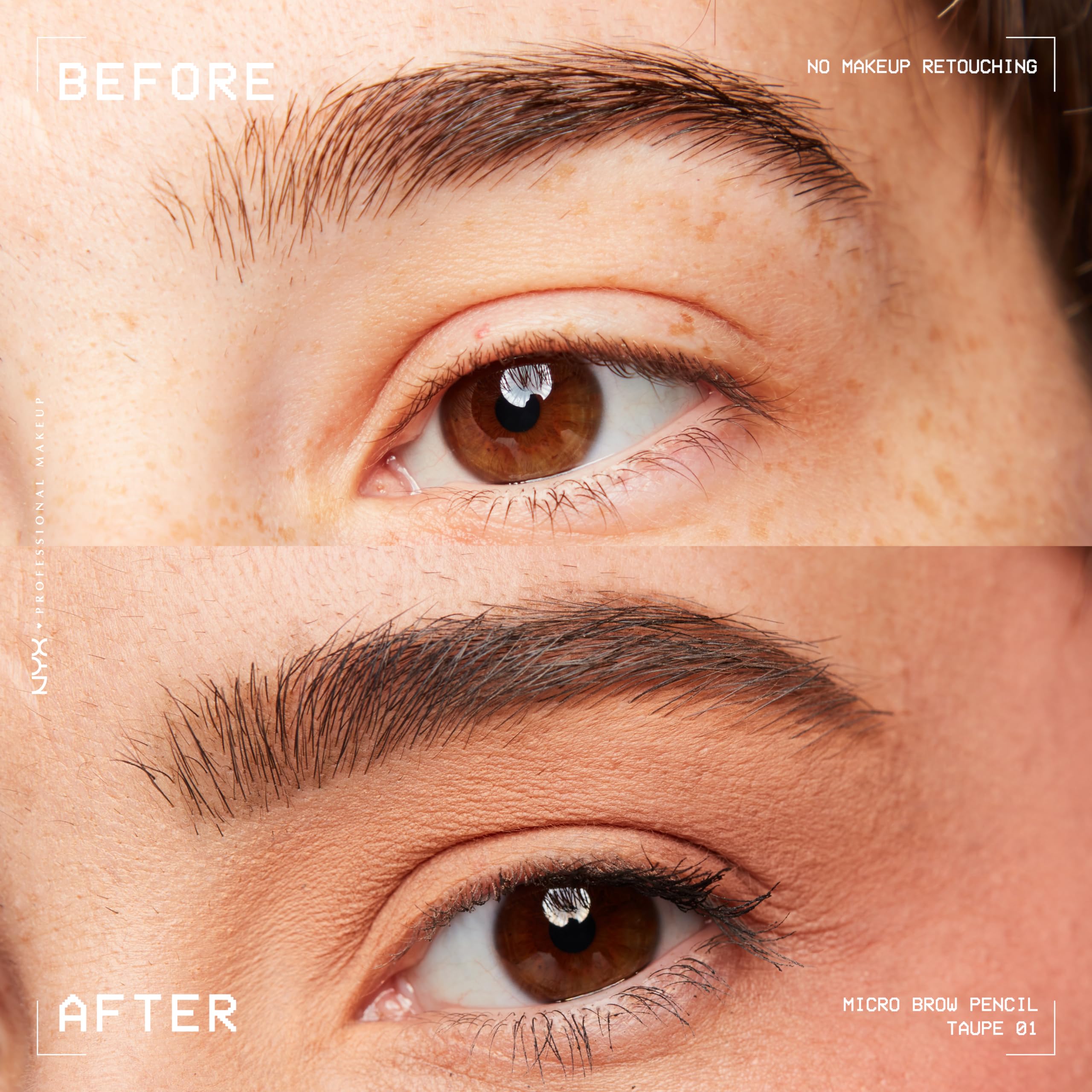 Nyx Professional Makeup Micro Eyebrow Pencil, Taupe, 4.58g