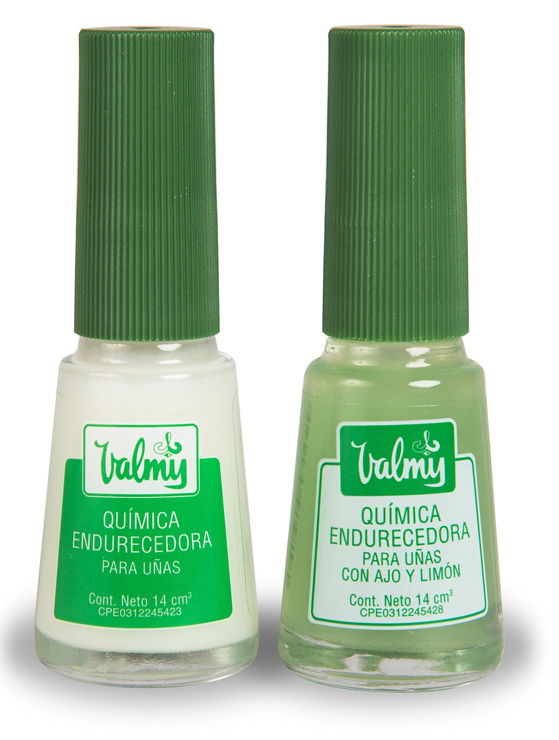 Valmy Quimica Endurecedora + Garlic And Lemon - Nail Hardener Strengthener Whitening Polish Treatment