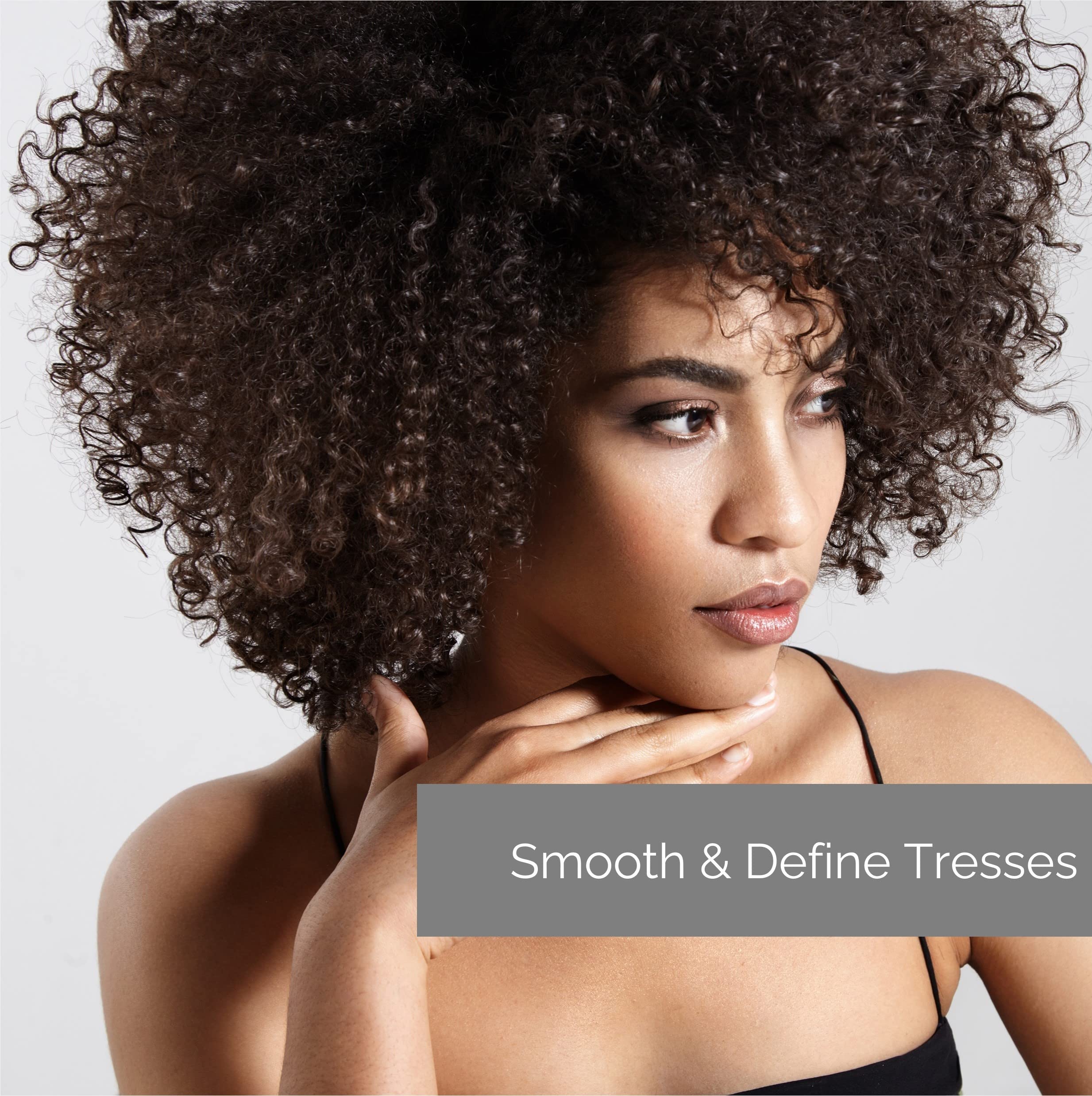 GIOVANNI Direct Leave-In Conditioner, 8.5 oz. & Air Turbo Styling Mousse, 7 oz. Defined Style Set for Curly Girls, Lightweight, Medium to Firm Hold, Wash & Go, Color Safe