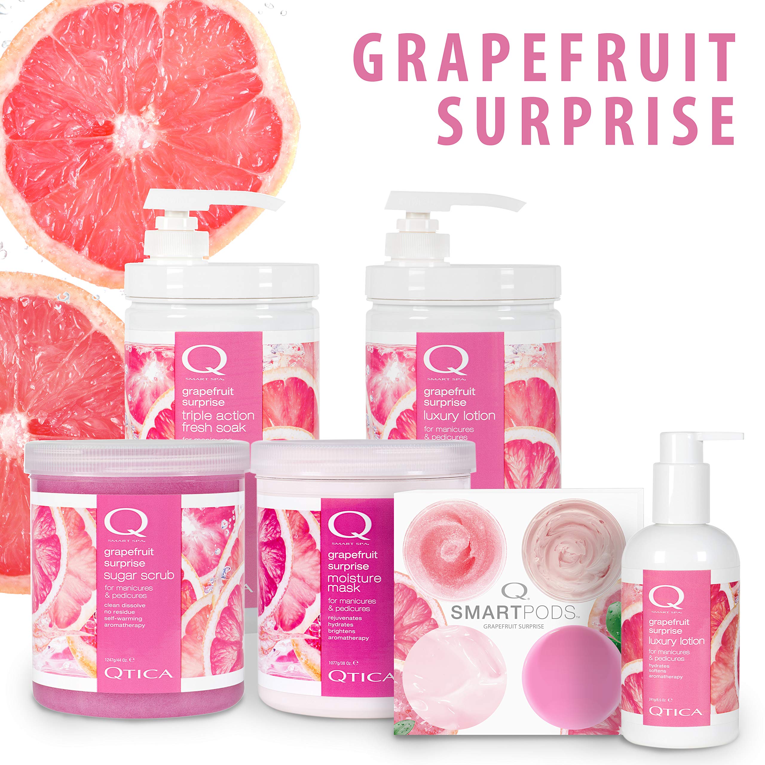 Qtica Smart Spa Luxury Lotion 34 oz Grapefruit Surprise AD