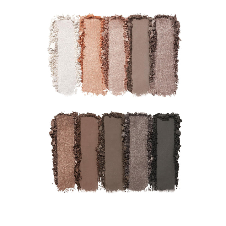e.l.f. Perfect 10 Eyeshadow Palette, Ten Ultra-pigmented Nude Shades, Blendable Formula, Vegan & Cruelty-free, Everyday Smoky (Packaging May Vary)
