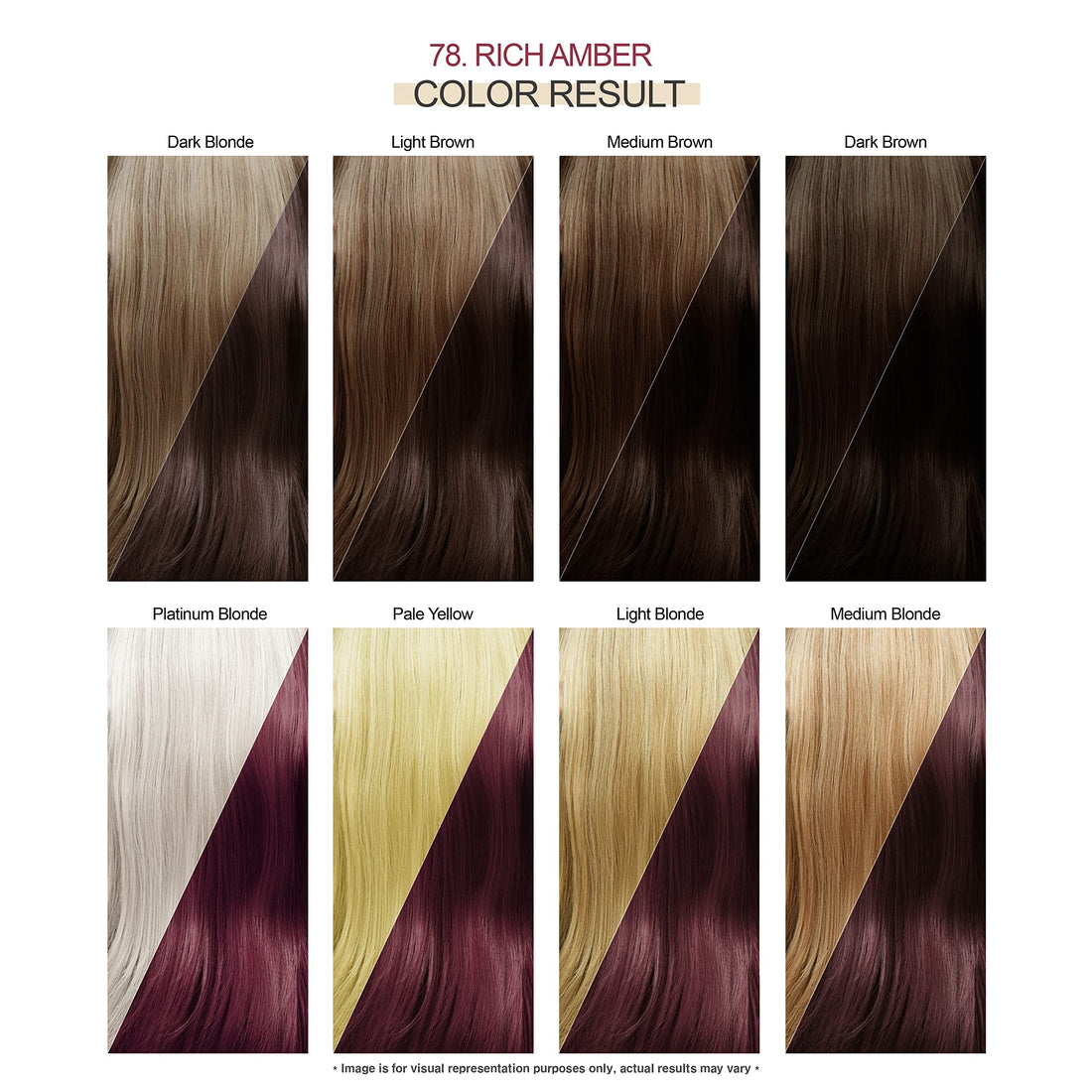 Adore Creative Image Hair Color #78 Rich Amber AD