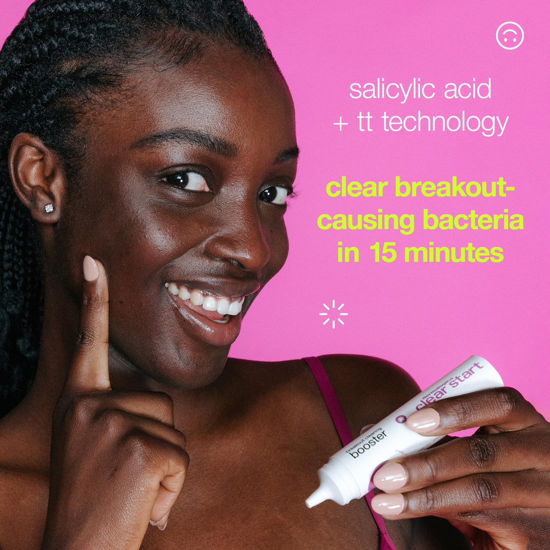 Dermalogica Clear Start Breakout Clearing Booster (1 Fl Oz) Acne Spot Treatment with Salicylic Acid - Clears Breakouts & Locks in Moisture To Soothe Irritation