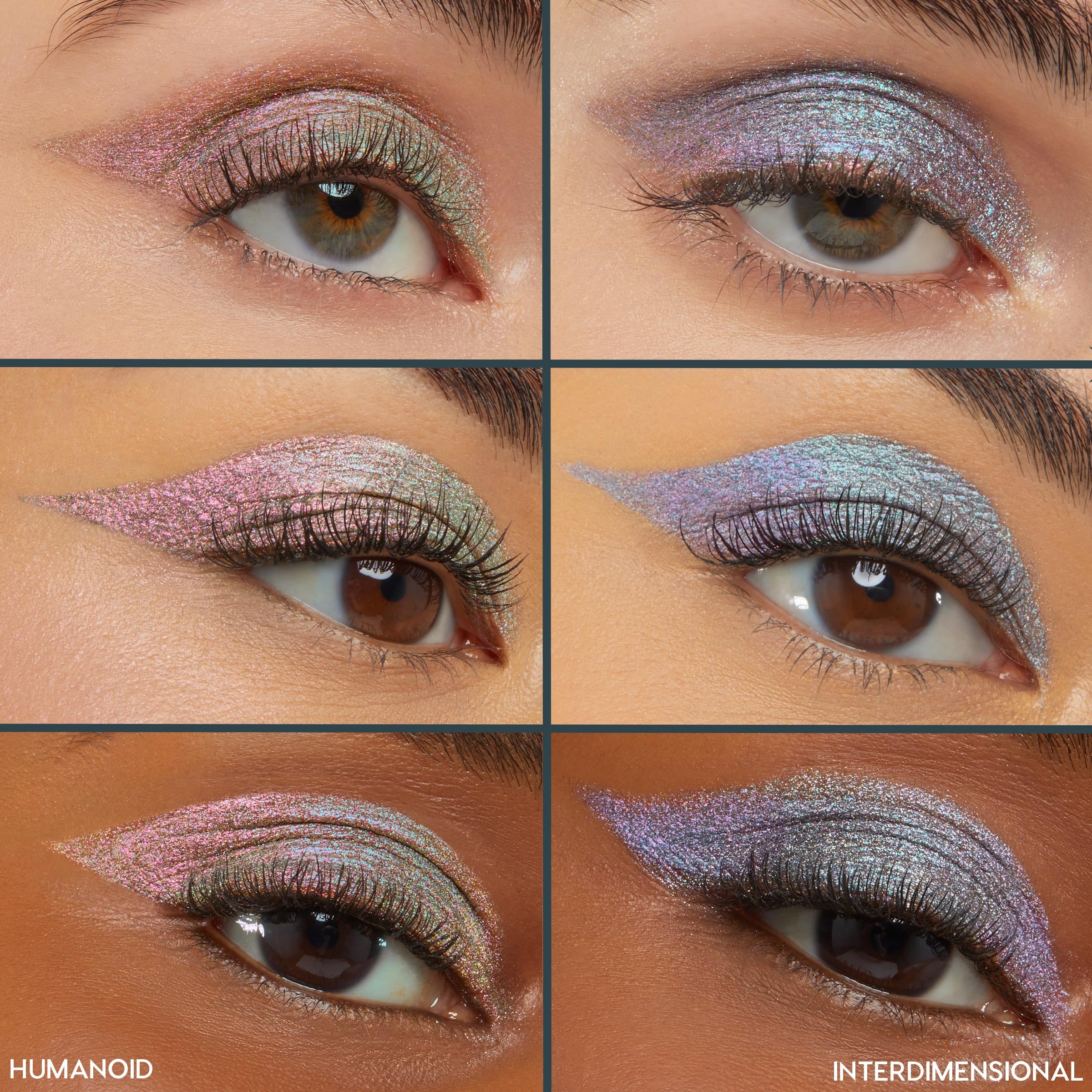 ColourPop x Stranger Things Chrome Liquid Eyeshadow Duo - Color-Shifting Chrome Eyeshadow with Long-Lasting & Ultra-Pigmented Formula - The Monster (2 Count)