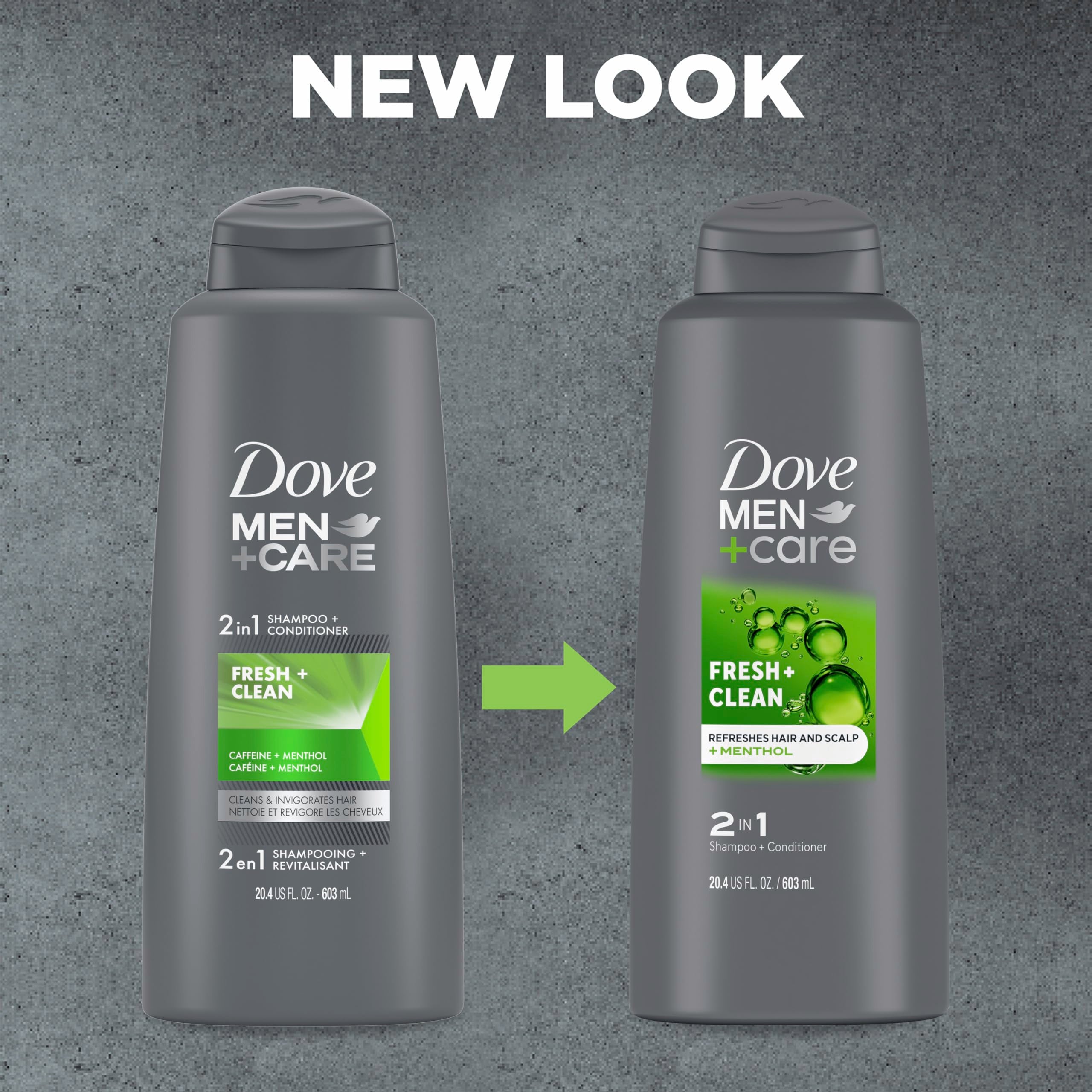 Dove Men + Care 2-in-1 Fresh Clean Shampoo and Conditioner - 20 fl oz