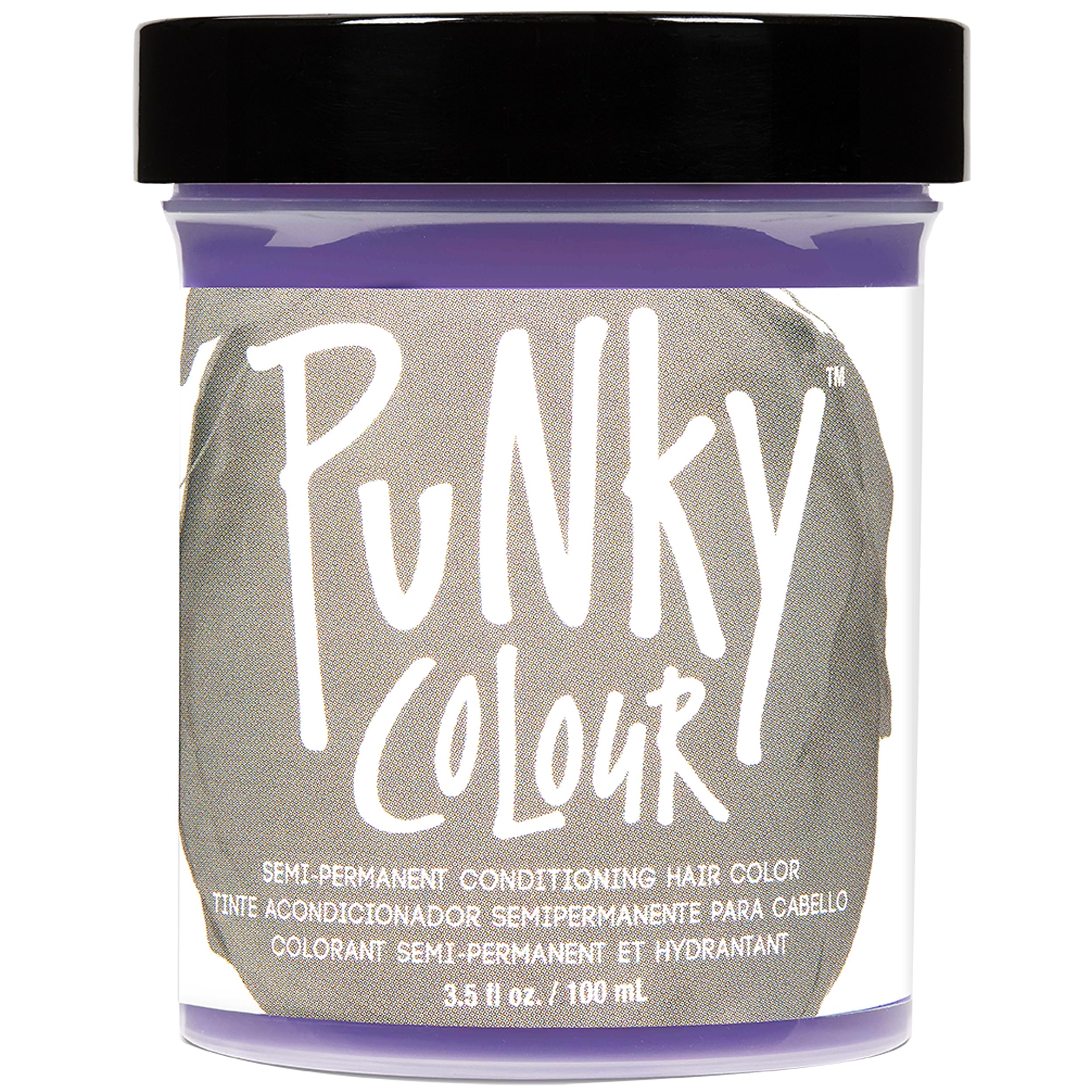 Punky Platinum Blonde Toner Semi Permanent Conditioning Hair Color, Non-Damaging Hair Dye, Vegan, PPD and Paraben Free, lasts up to 25 washes, 3.5oz