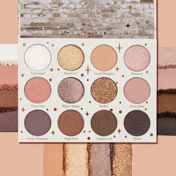 ColourPop 11:11 Eyeshadow Palette - Warm Nude Eye Makeup Palette with Matte, Metallic, Matte Sparkle & Glitter Finishes - High-Pigment Eye Makeup with a Long-Wearing Formula (0.46 oz)
