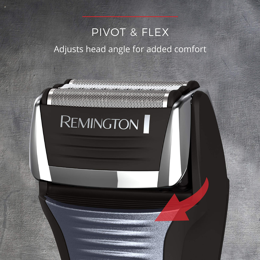 Remington F5 Power Series Foil Shaver, Electric Razor for Men, Cordless Rechargeable with Pop Up Trimmer, Pivot & FlexFoil Technology, Lightweight Handheld Design, Black