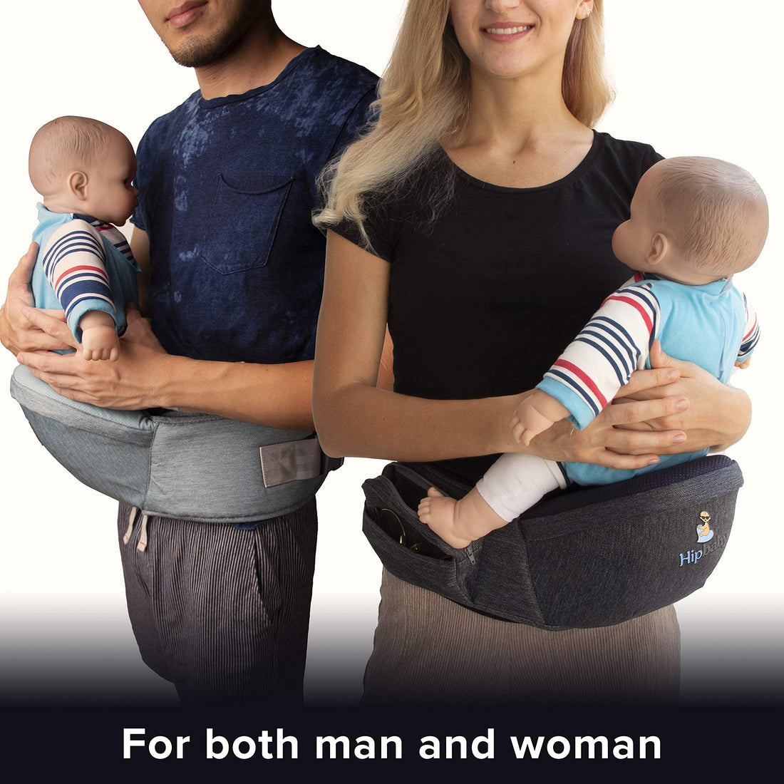 Premium Baby Hip Carrier – Baby Hip Seat Carrier – Safety Certified – Anti-Slip Fabric – Adjustable Strap – Side Pocket – Comfortable Padded Design – Healthy Hip – Ideal for Baby Shower, New Parents